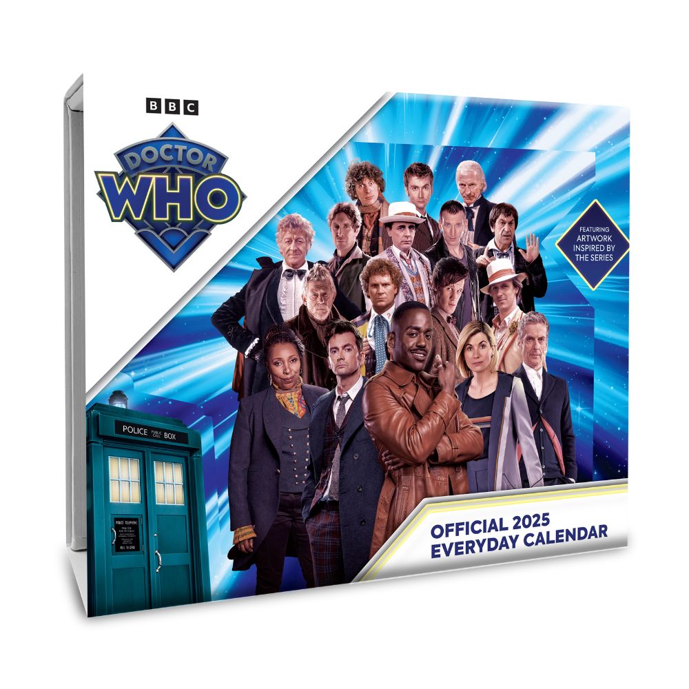 Doctor Who 2025 Desk Block Calendar Hallmark