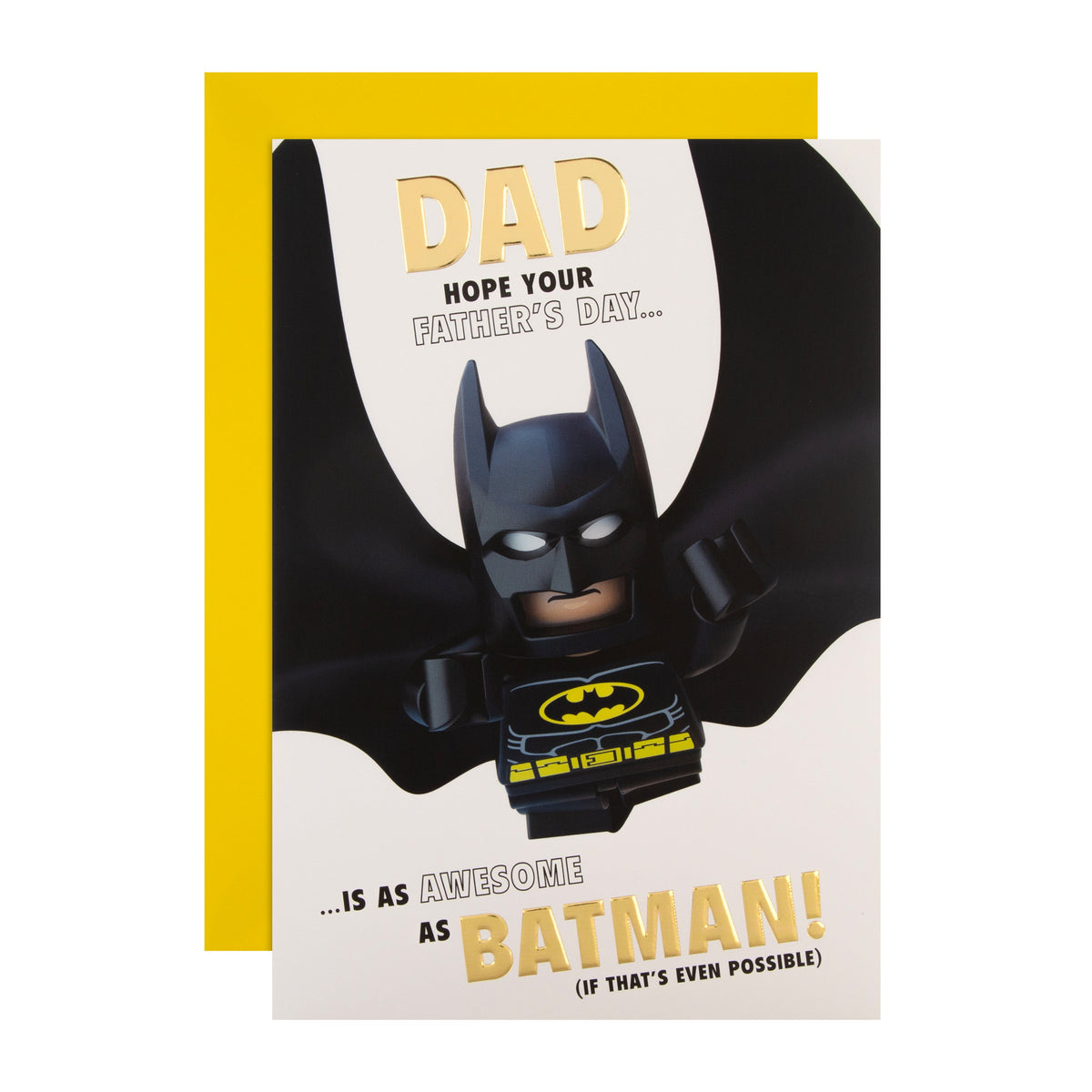 Lego batman best sale birthday card