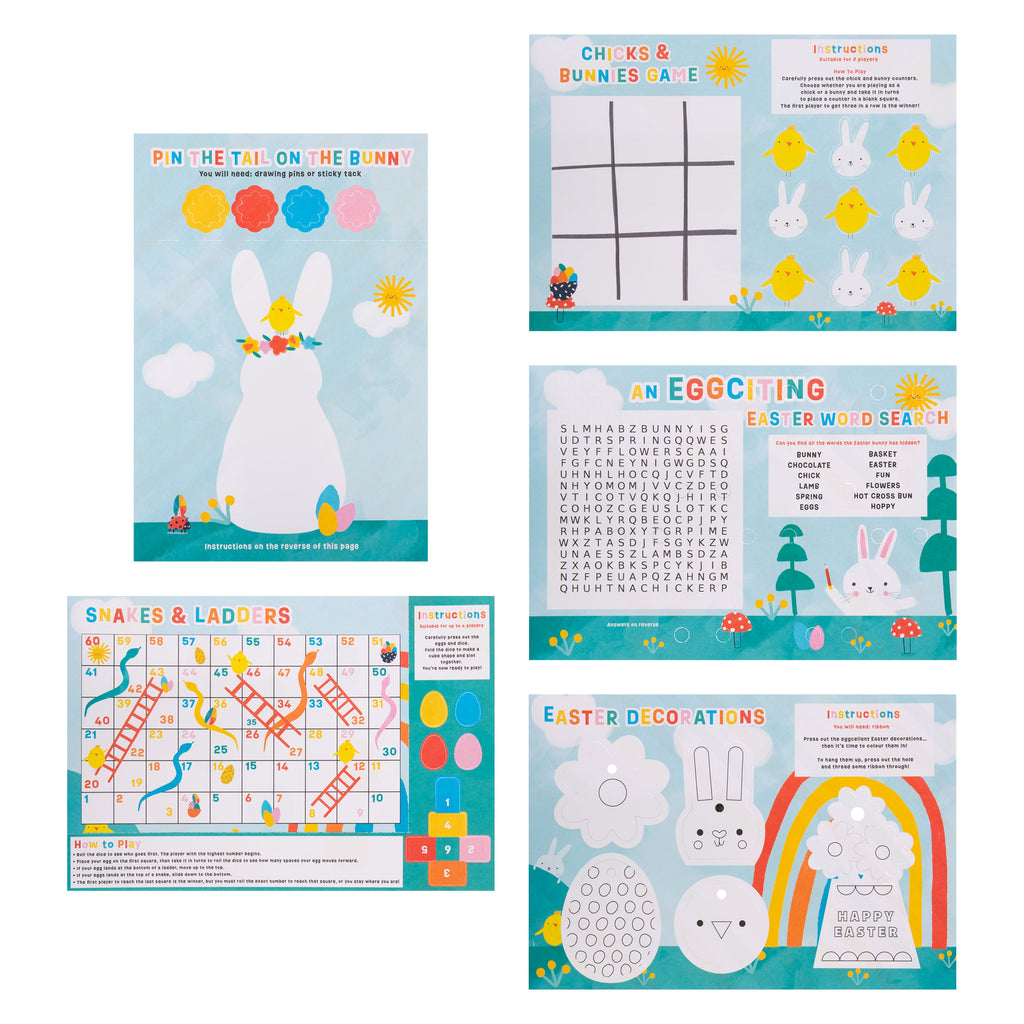 Hallmark Kids Easter Activity Pack - 6 Fun Easter Activities