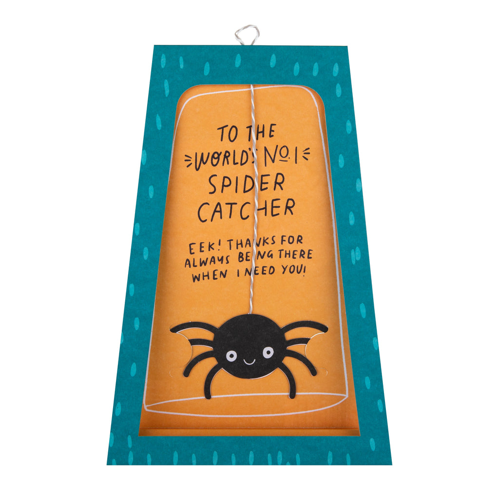 Father's Day Card - 3D & Pop-Up Spider Catcher Design