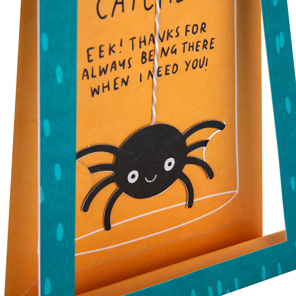 Father's Day Card - 3D & Pop-Up Spider Catcher Design