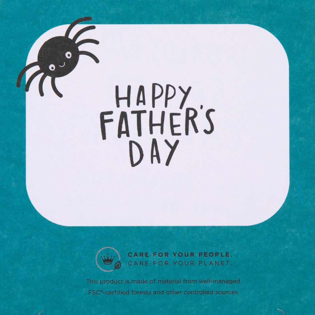 Father's Day Card - 3D & Pop-Up Spider Catcher Design