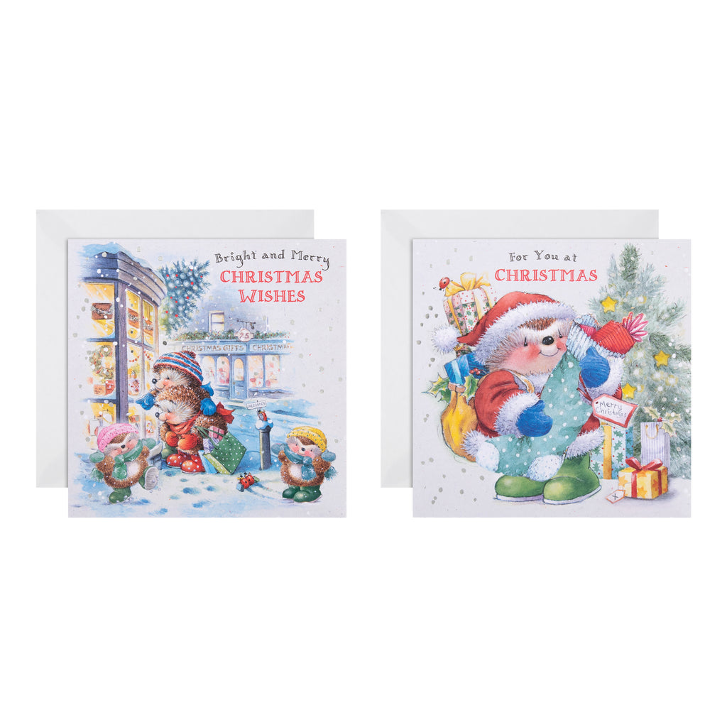 Charity Christmas Cards - Pack of 16 in 2 Country Companions Designs