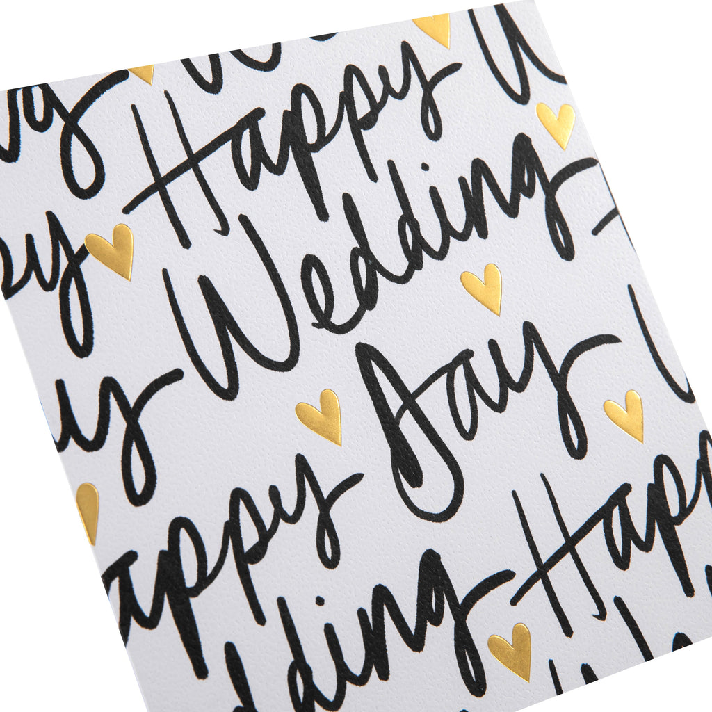 Wedding Card - Inkwave Typography Design