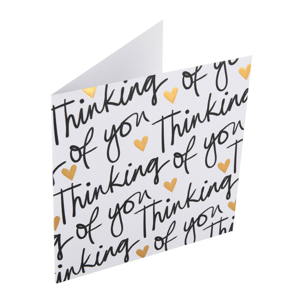 Thinking of You Card - Inkwave Typography Design