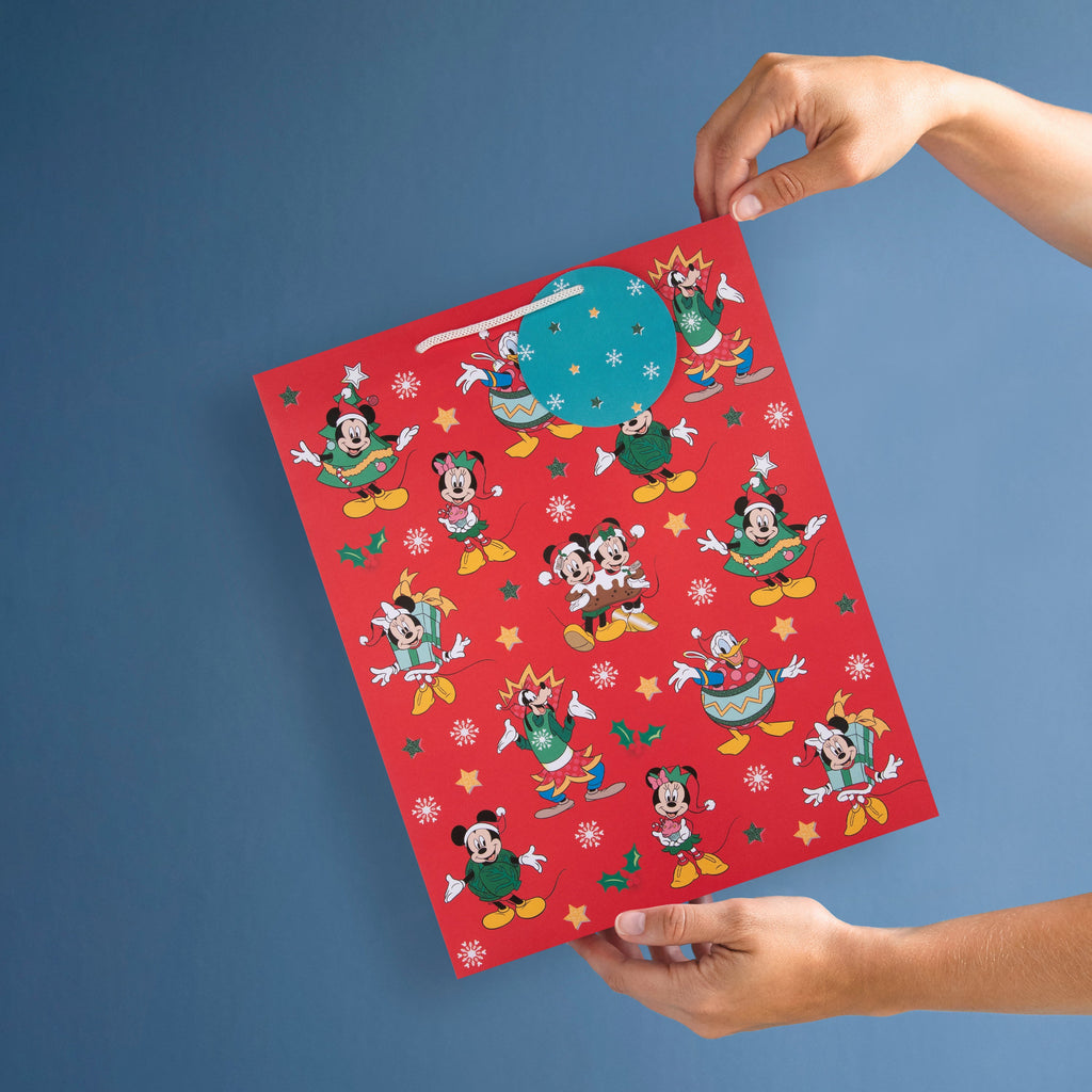 Large Gift Bags - Pack of 2 Disney, Mickey & Friends Design