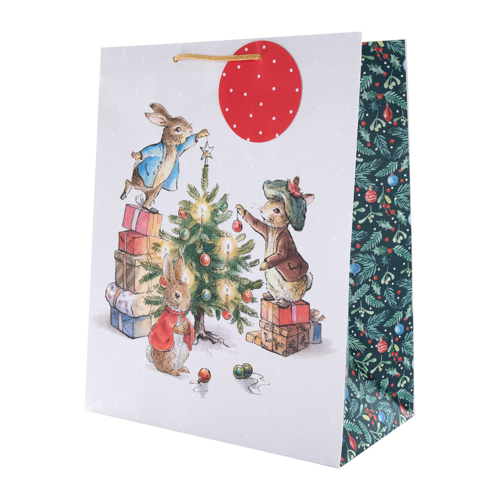 Christmas Gift Bags - Pack of 4 Peter Rabbit Design