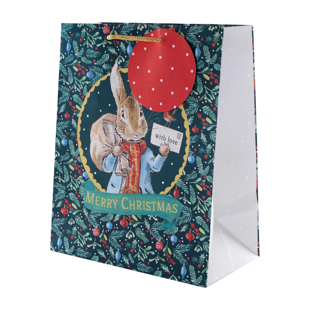 Christmas Gift Bags - Pack of 4 Peter Rabbit Design