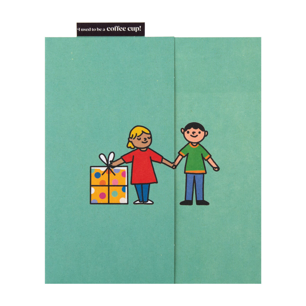 Cupcycling™ Birthday Card - Giant Present Design