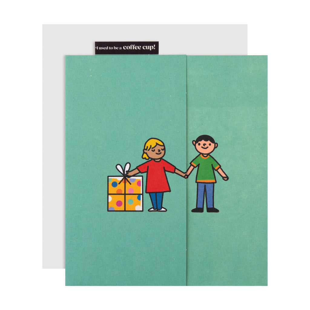 Cupcycling™ Birthday Card - Giant Present Design