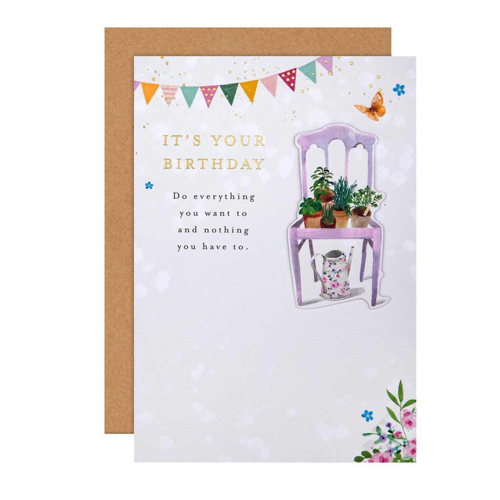 Birthday Card - Lucy Cromwell Plants & Flowers Design