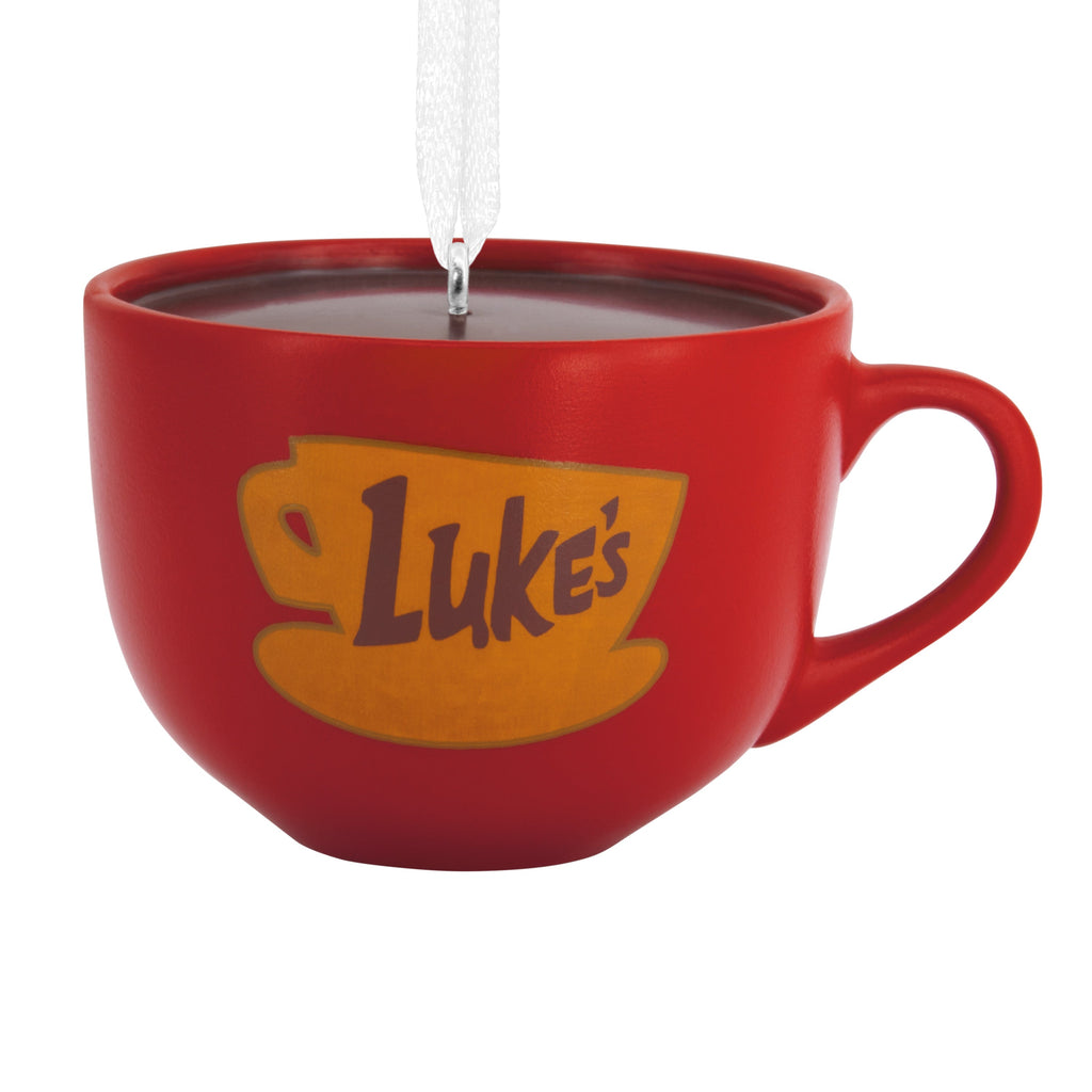 Collectable Gilmore Girls Ornament - Luke's Diner Coffee Cup Design