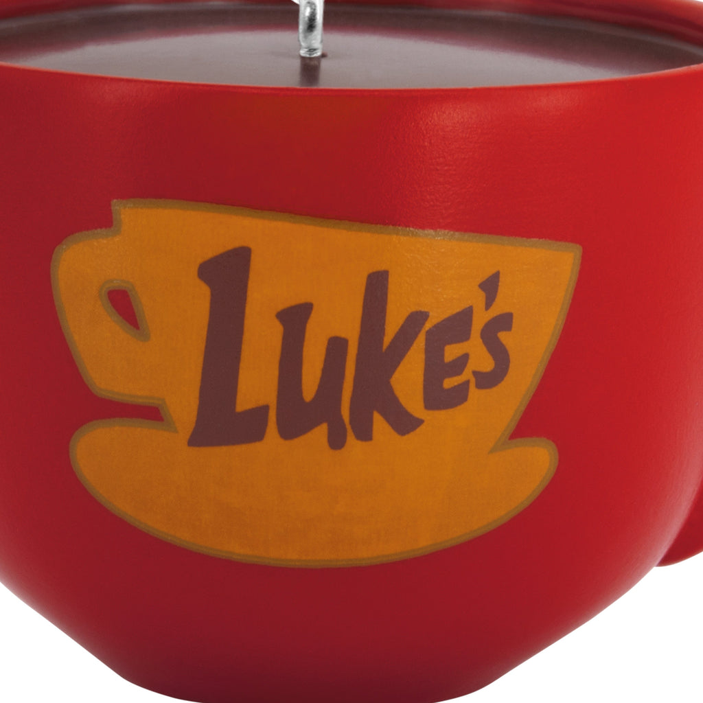 Collectable Gilmore Girls Ornament - Luke's Diner Coffee Cup Design