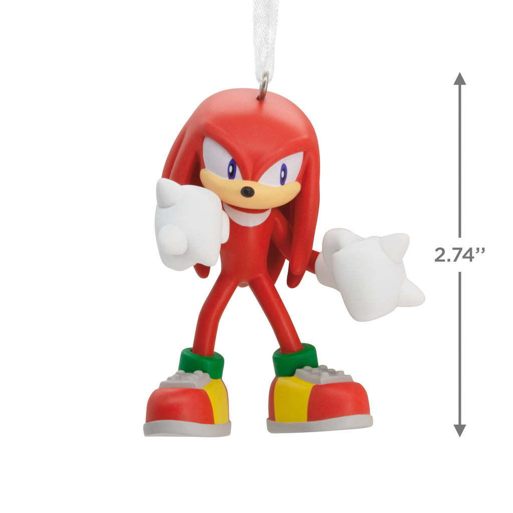 Collectable Sonic the Hedgehog Ornament - Knuckles Design