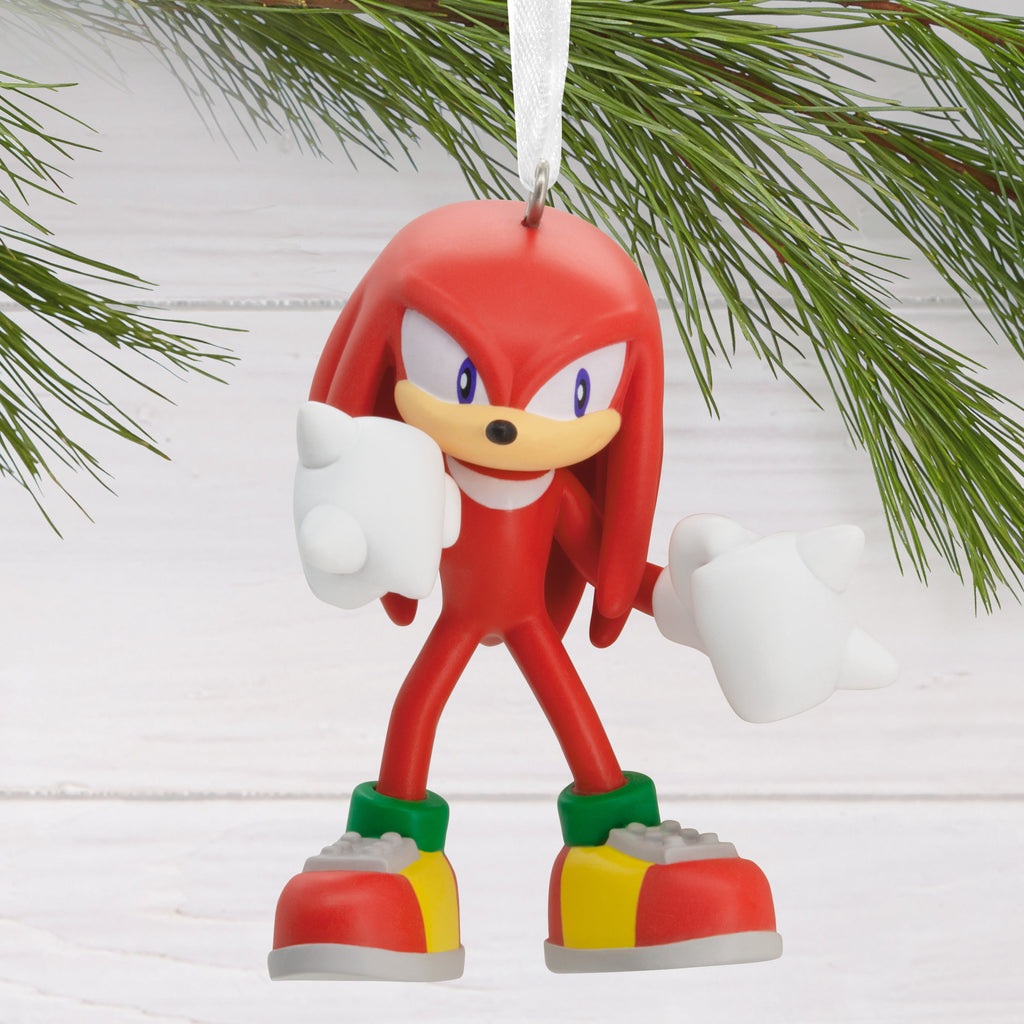 Collectable Sonic the Hedgehog Ornament - Knuckles Design