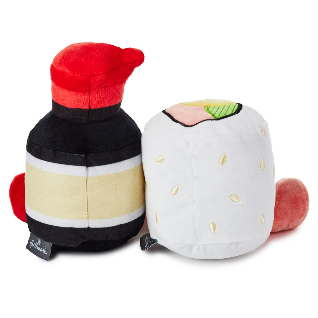 Better Together Sushi & Soy Sauce Magnetic Soft Toy Pair