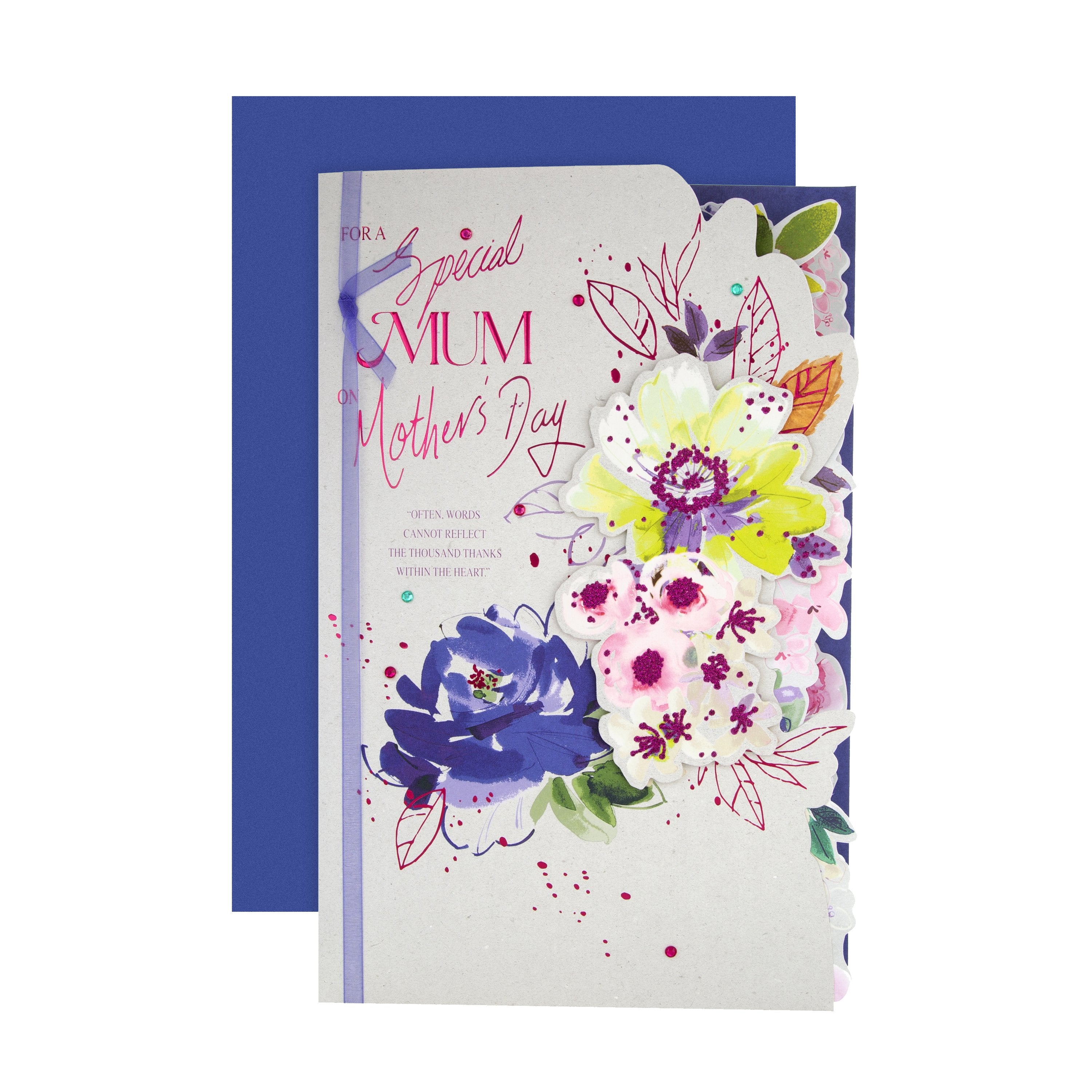 Mother's Day Card for Mum - Vibrant Floral Design – Hallmark