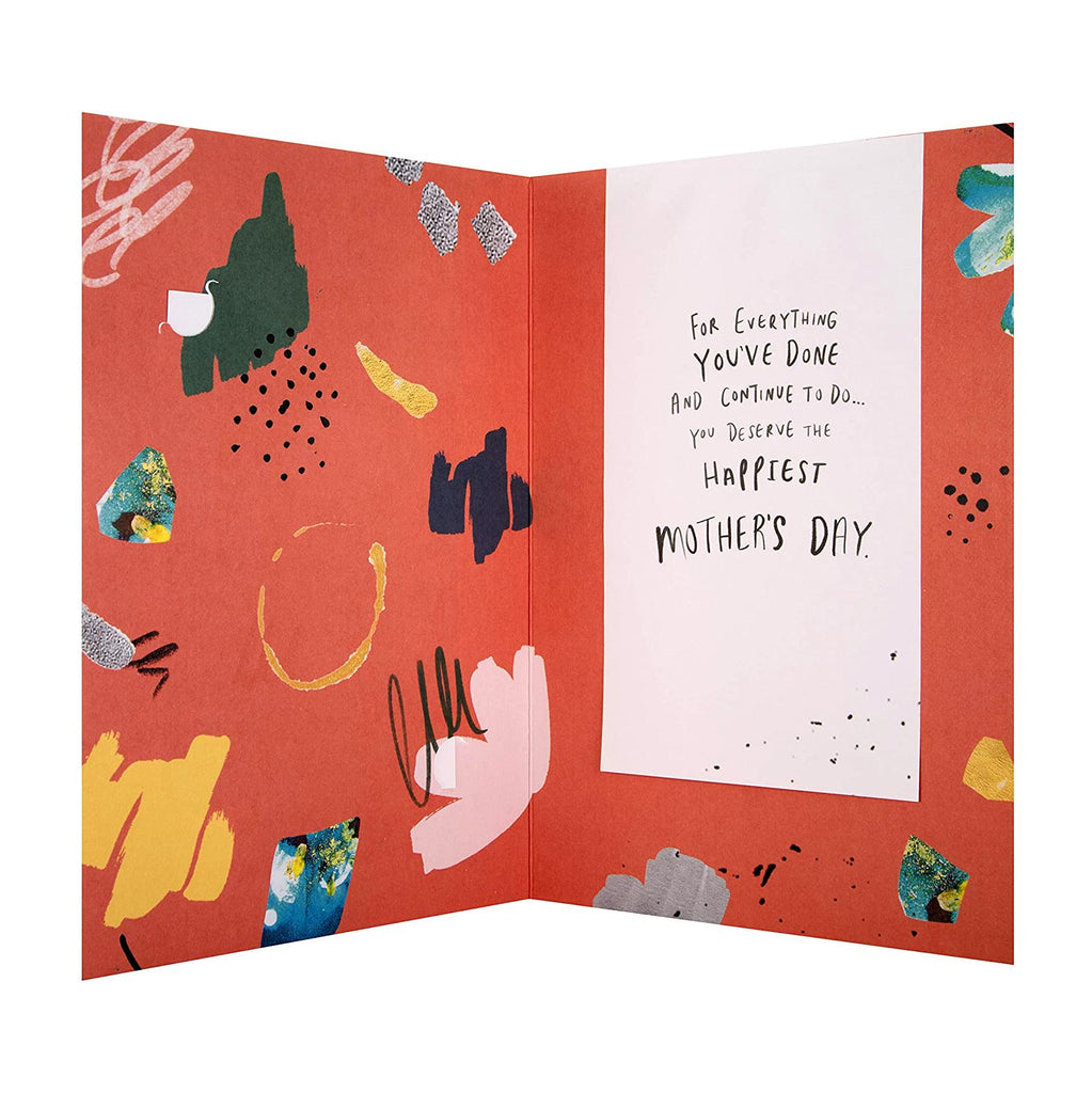 Recyclable Mother's Day Card for Mum - With Magnetic Keepsake