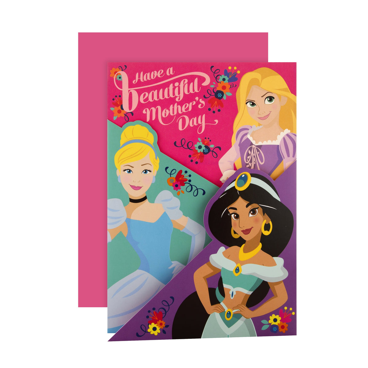 Mother's Day Card - Disney Princesses & Flowers Design – Hallmark