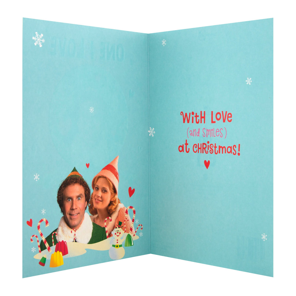 Christmas Card for the One I Love - Fun Warner Bros Elf Design