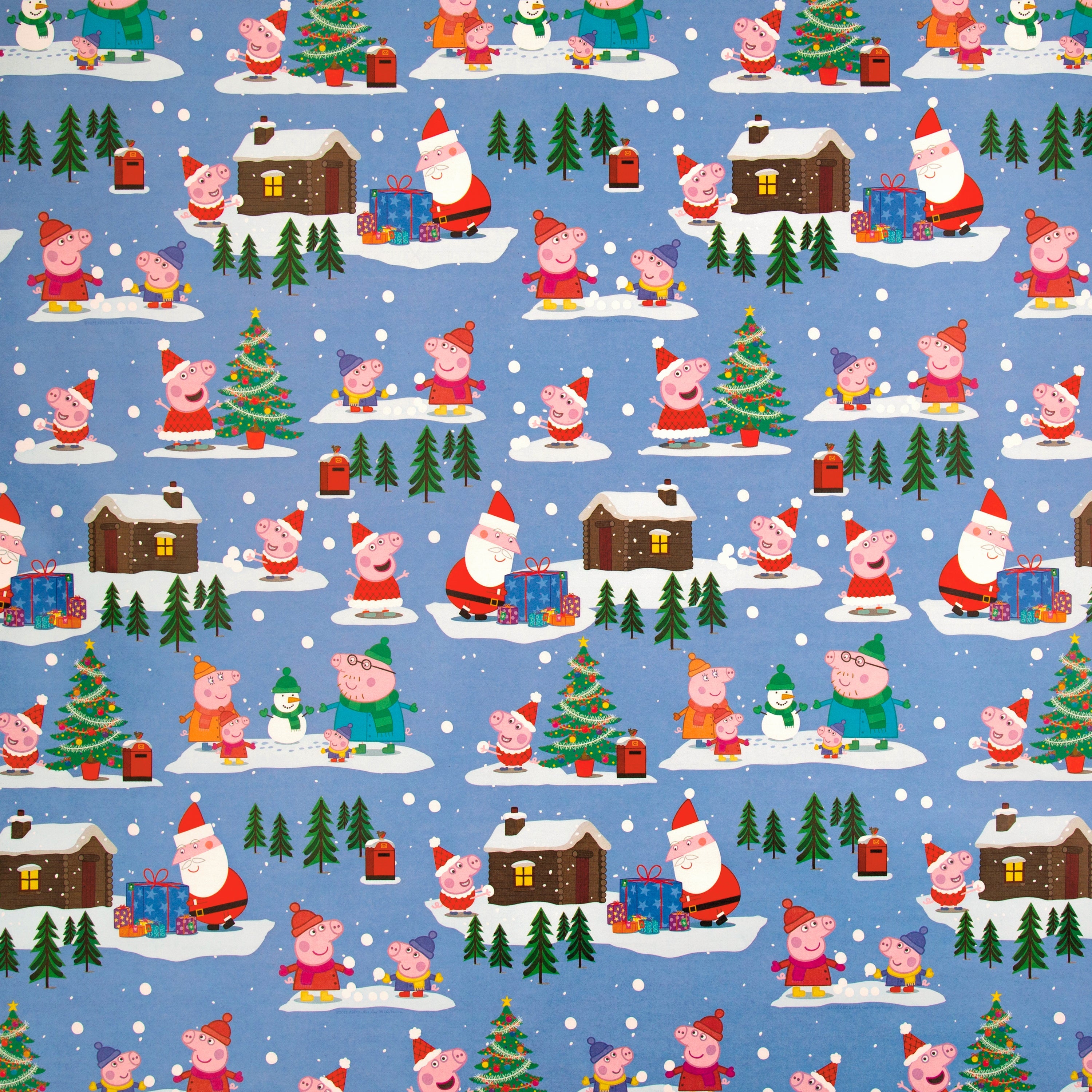 Peppa Pig Christmas Wrapping Paper 