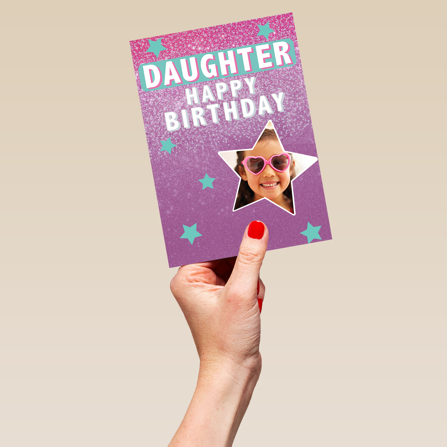 Personalised Photo Birthday Card For Daughter Hallmark