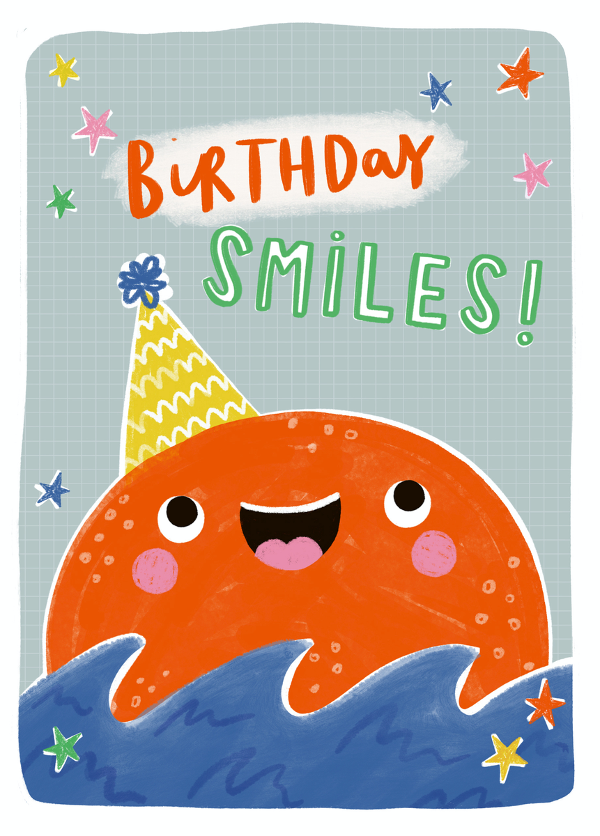 Personalised Birthday Smiles Kids Card – Hallmark